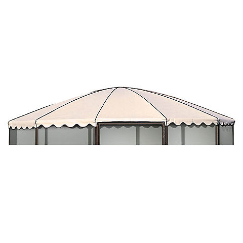 Casita Replacement Roof for 14'9" Complete Round Screenhouse - Almond