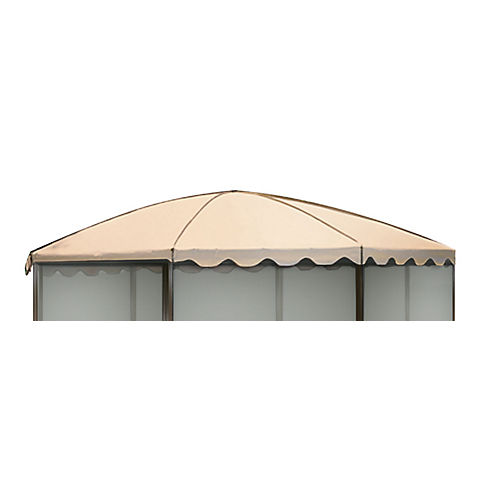 Casita Replacement Roof for 11'1" Round Screenhouse - Almond