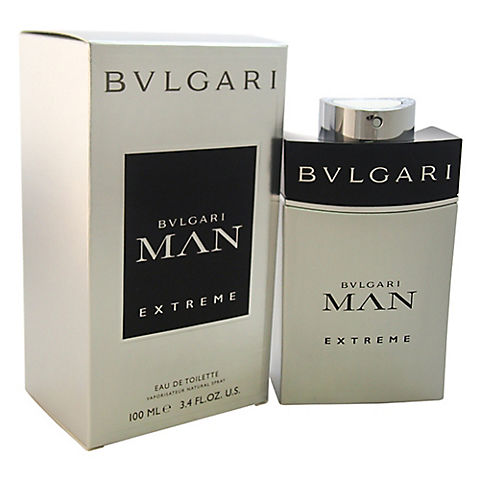 Bvlgari Man Extreme by Bvlgari for Men, 3.4 oz.