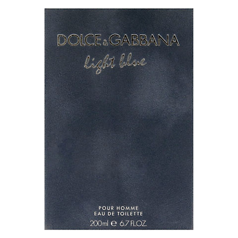 Light Blue by Dolce & Gabbana for Men, 6.7 oz.