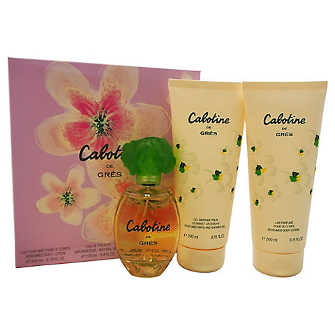 Cabotine by Gres for Women 3 Pc. Gift Set