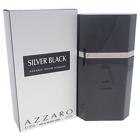 Silver Black by Loris Azzaro for Men, 3.4 oz.