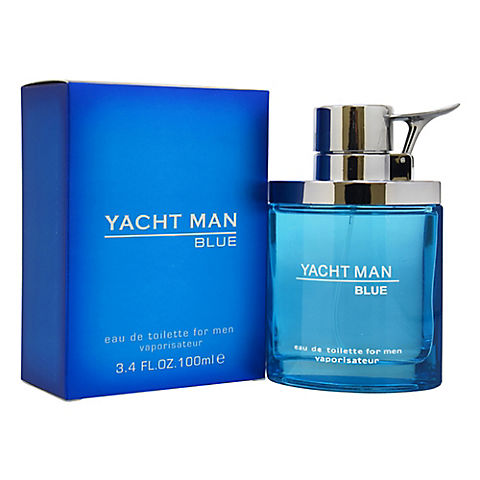 Yacht Man Blue by Myrurgia for Men, 3.4 oz.