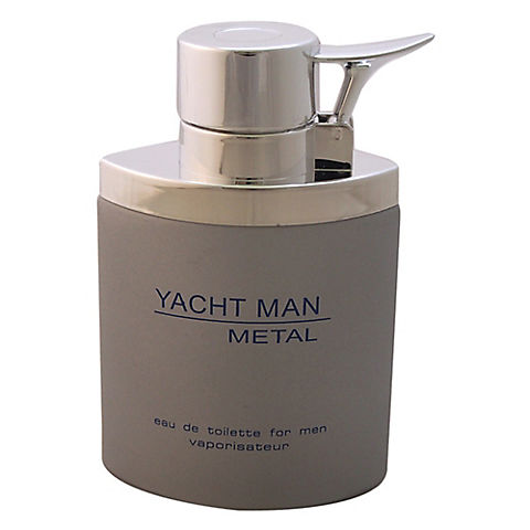 Yacht Man Metal by Myrurgia for Men, 3.4 oz.