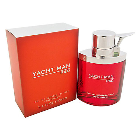 Yacht Man Red by Myrurgia for Men, 3.4 oz.