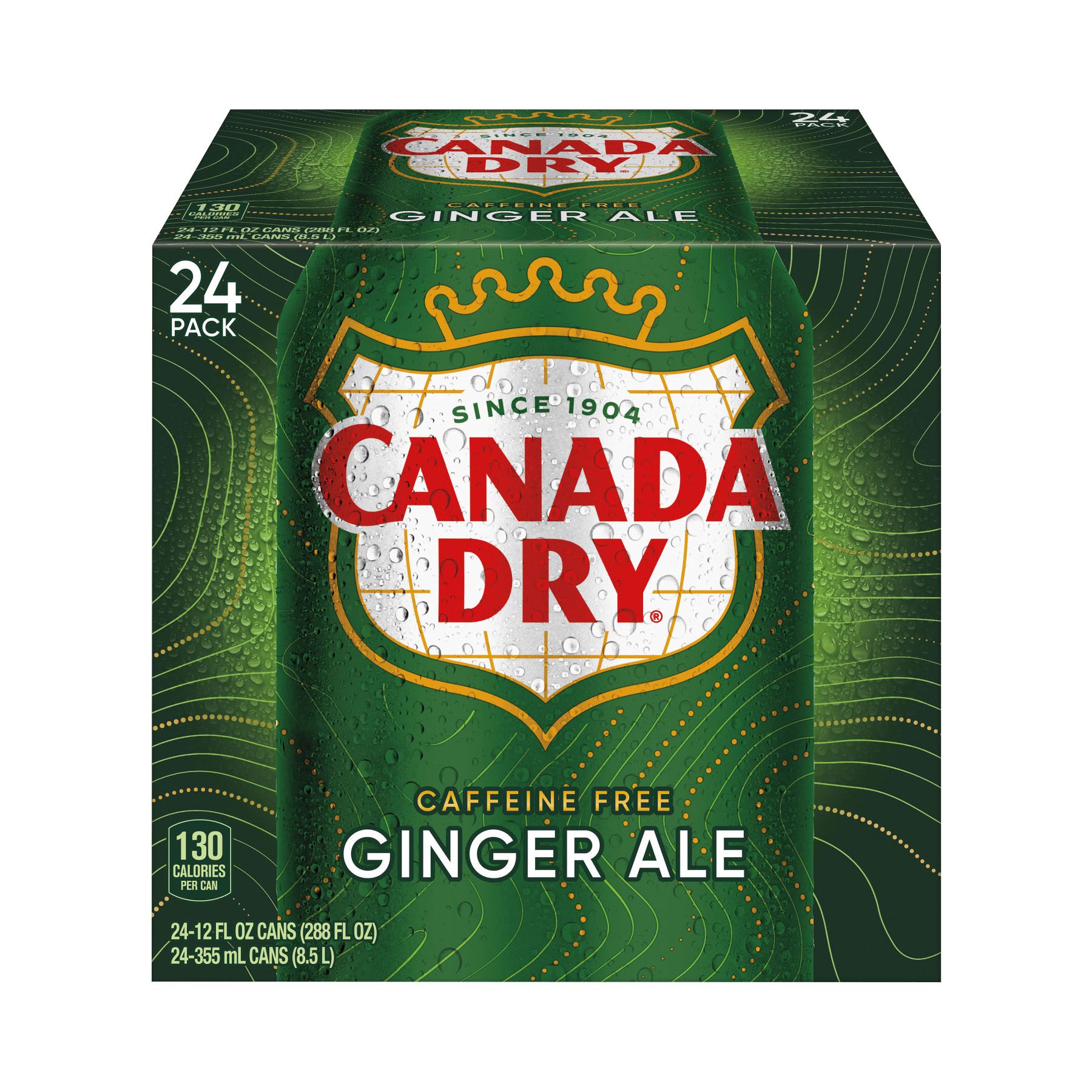 Canada Dry Ginger Ale, 24 ct./12 oz. cans