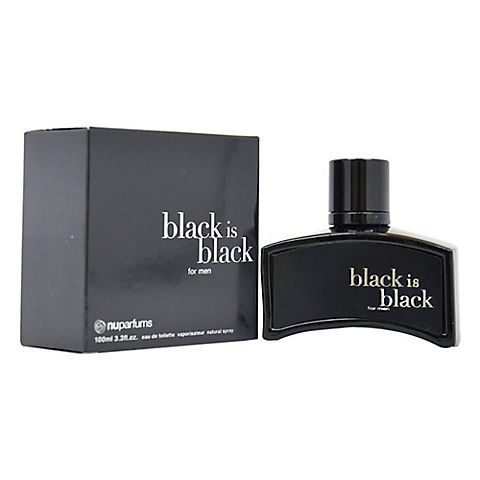 Black is Black by Spectrum Perfumes for Men, 3.3 oz.