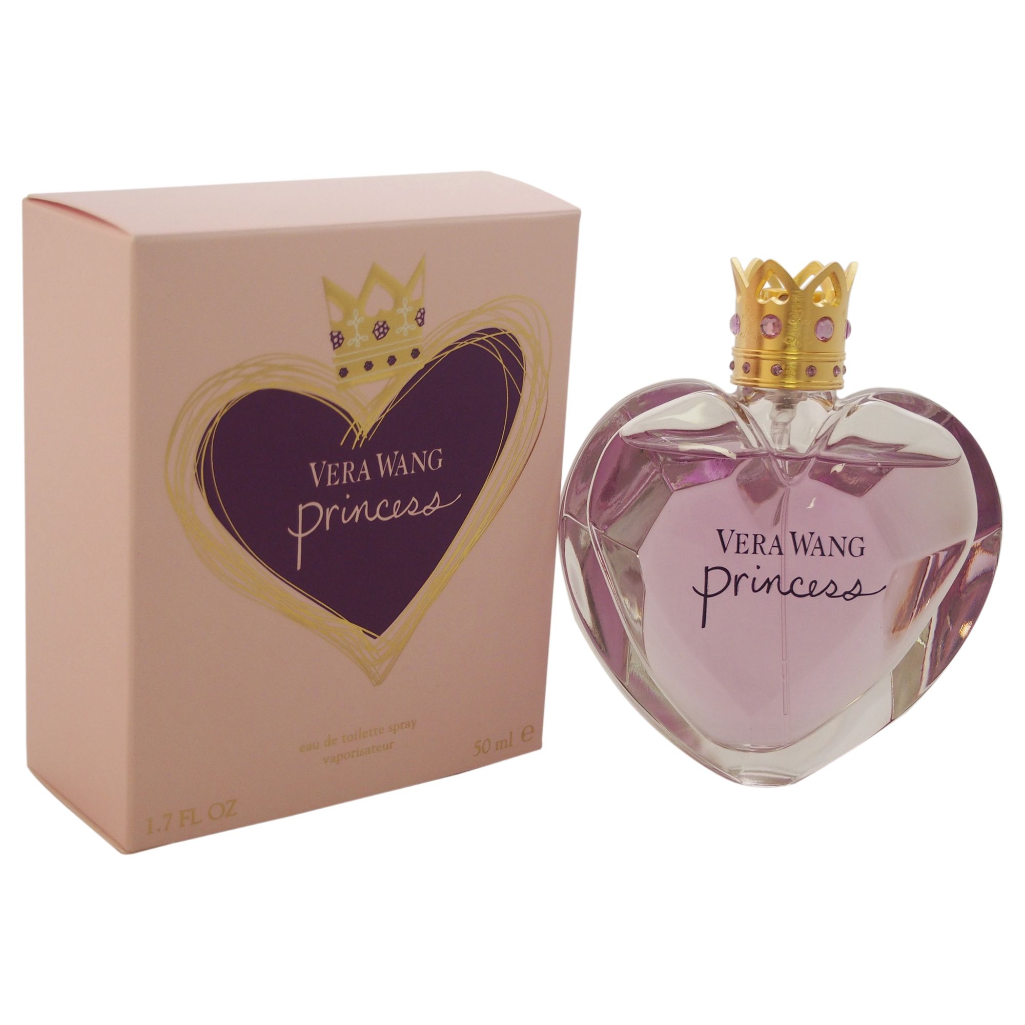 Princess By Vera Wang 1.7 FL OZ Eau de Toilette EDT Perfume Spray For  Womens