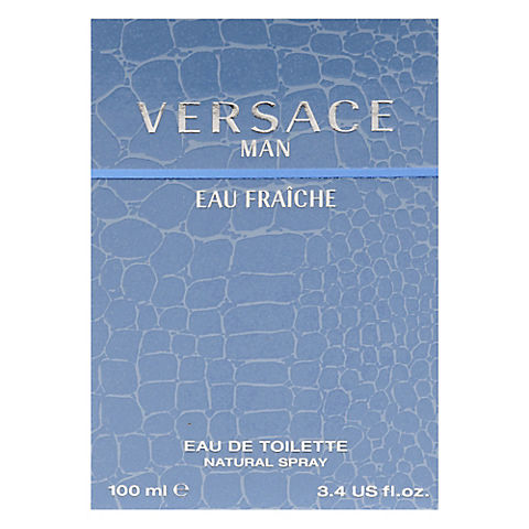 Versace Man Eau Fraiche by Versace for Men, 3.4 oz.