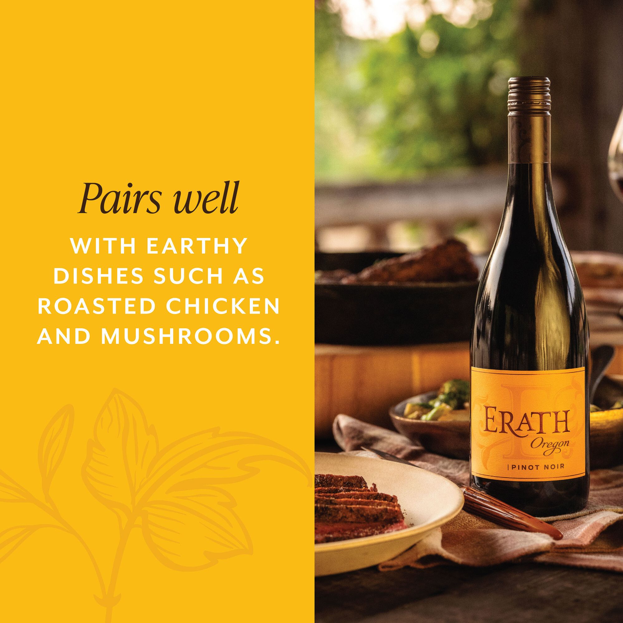 Erath Pinot Noir Oregon Red Wine, 750ml