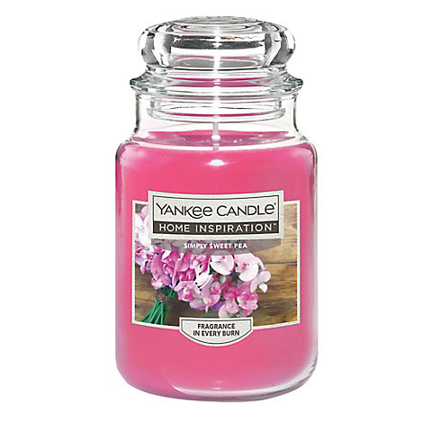 Yankee Candle Jar Candle, 19 oz. - Simply Sweet Pea