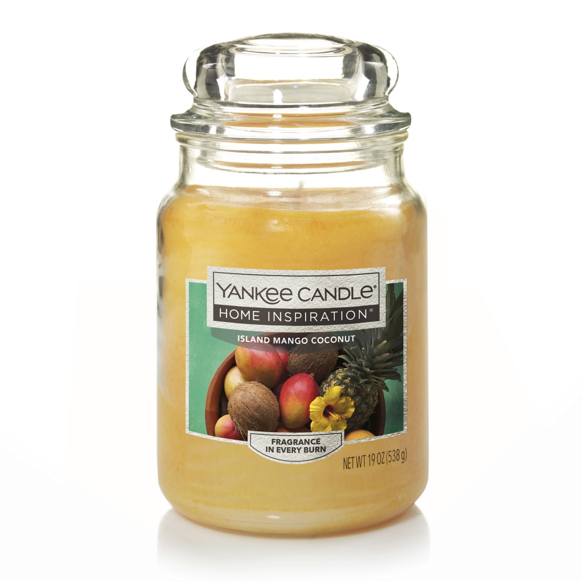 Yankee Candle Jar Candle, 19 oz. - Island Mango Coconut