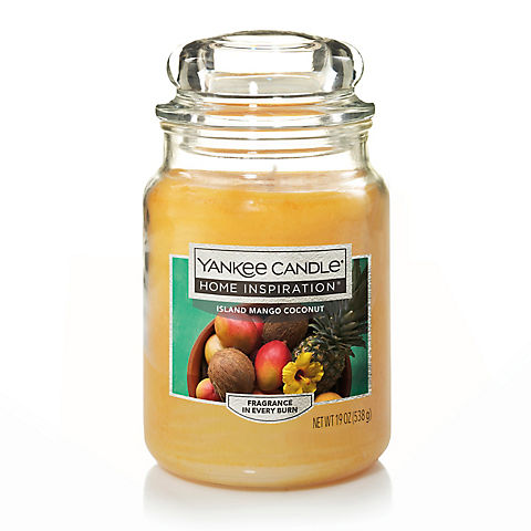 Yankee Candle Jar Candle, 19 oz. - Island Mango Coconut