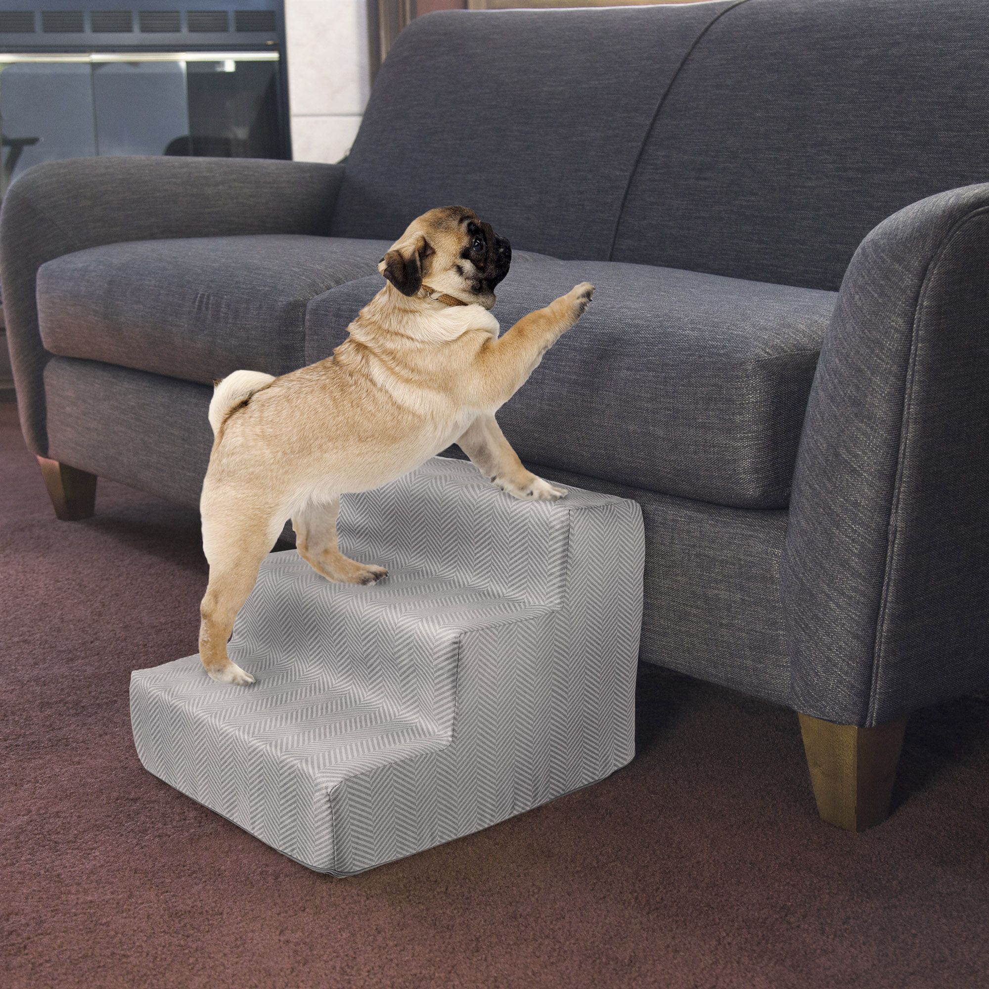 Foam best sale dog steps