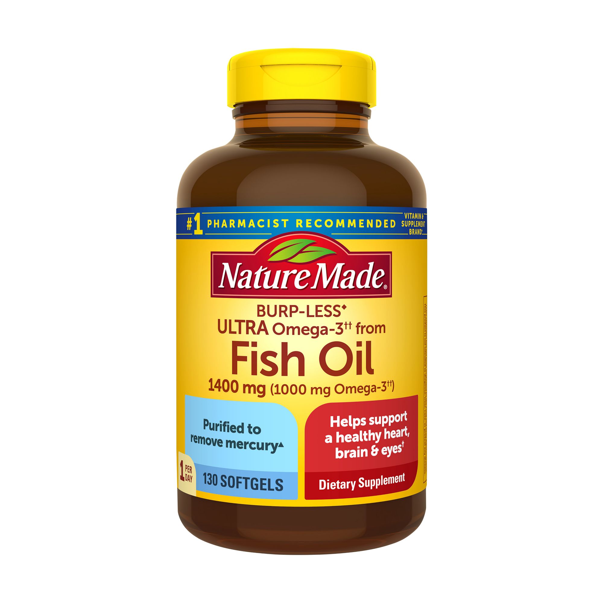Nature Made 1,400mg Ultra Omega-3 Fish Oil