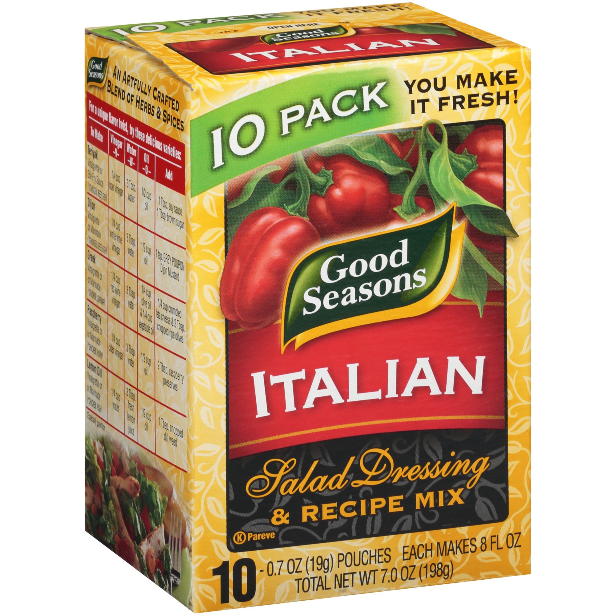 Good Seasons Italian Dressing And Recipe Mix Bjs Wholesale Club