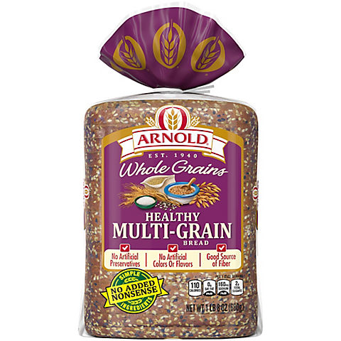 Arnold Whole Grains Healthy Multi-Grain Bread, 24 oz.