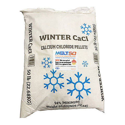Snow Joe PRO MELT Calcium Chloride Ice Melt Bag, 50 lbs.
