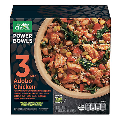 Healthy Choice Power Bowls Adobo Chicken, 3 pk./9.75 oz.