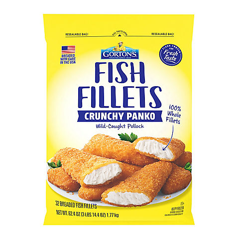 Gorton's Crunchy Panko Fish Fillets, 32 ct.
