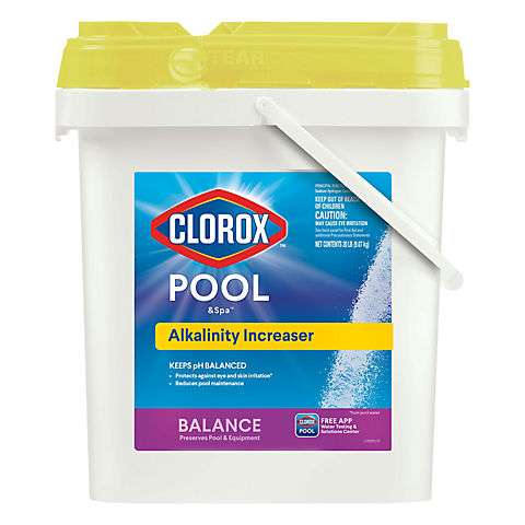 Clorox Pool & Spa Alkalinity Increaser, 20 lbs.