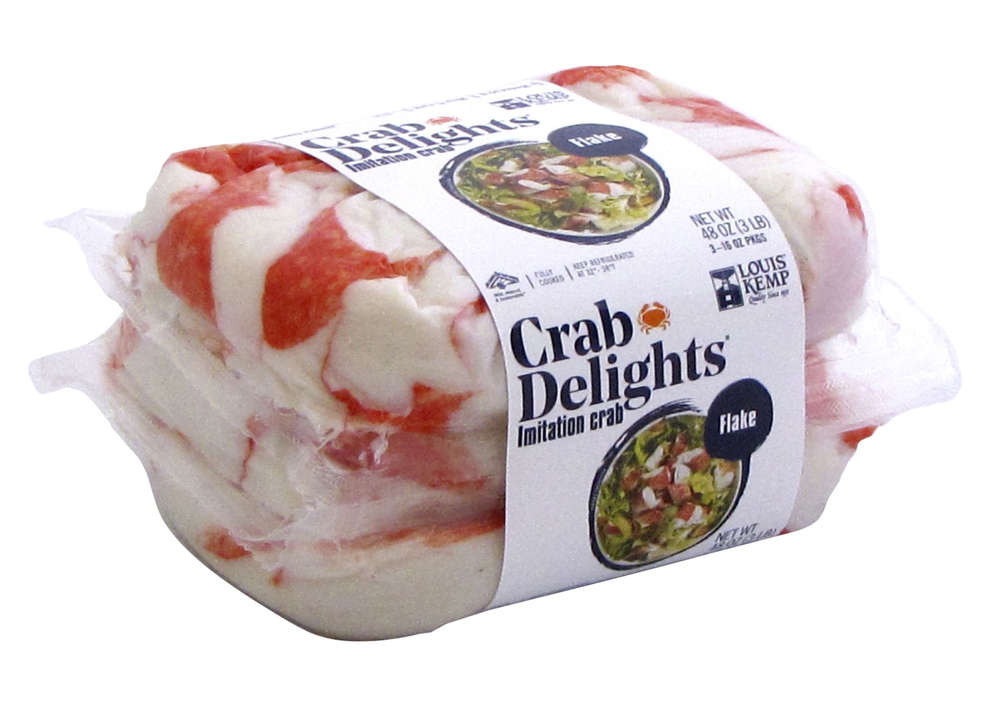 Louis Kemp Crab Delights, 3 lbs.