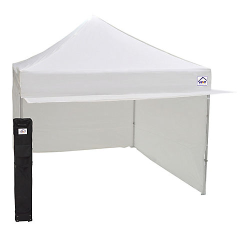 Impact Canopy Alumix 10'L x 10'W Vendor Booth Instant Canopy Kit - White