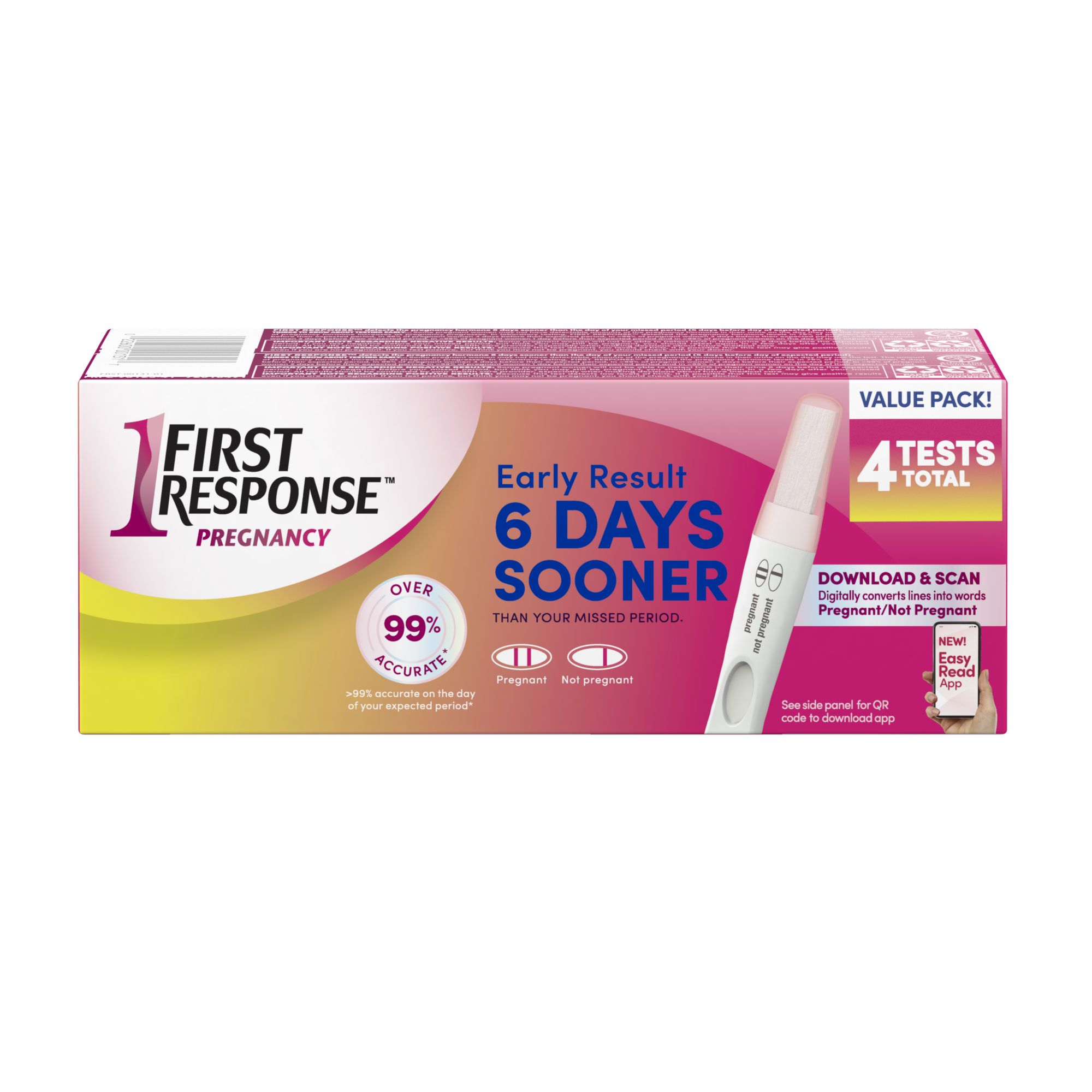 First Response Early Result Pregnancy Test, 4 ct.