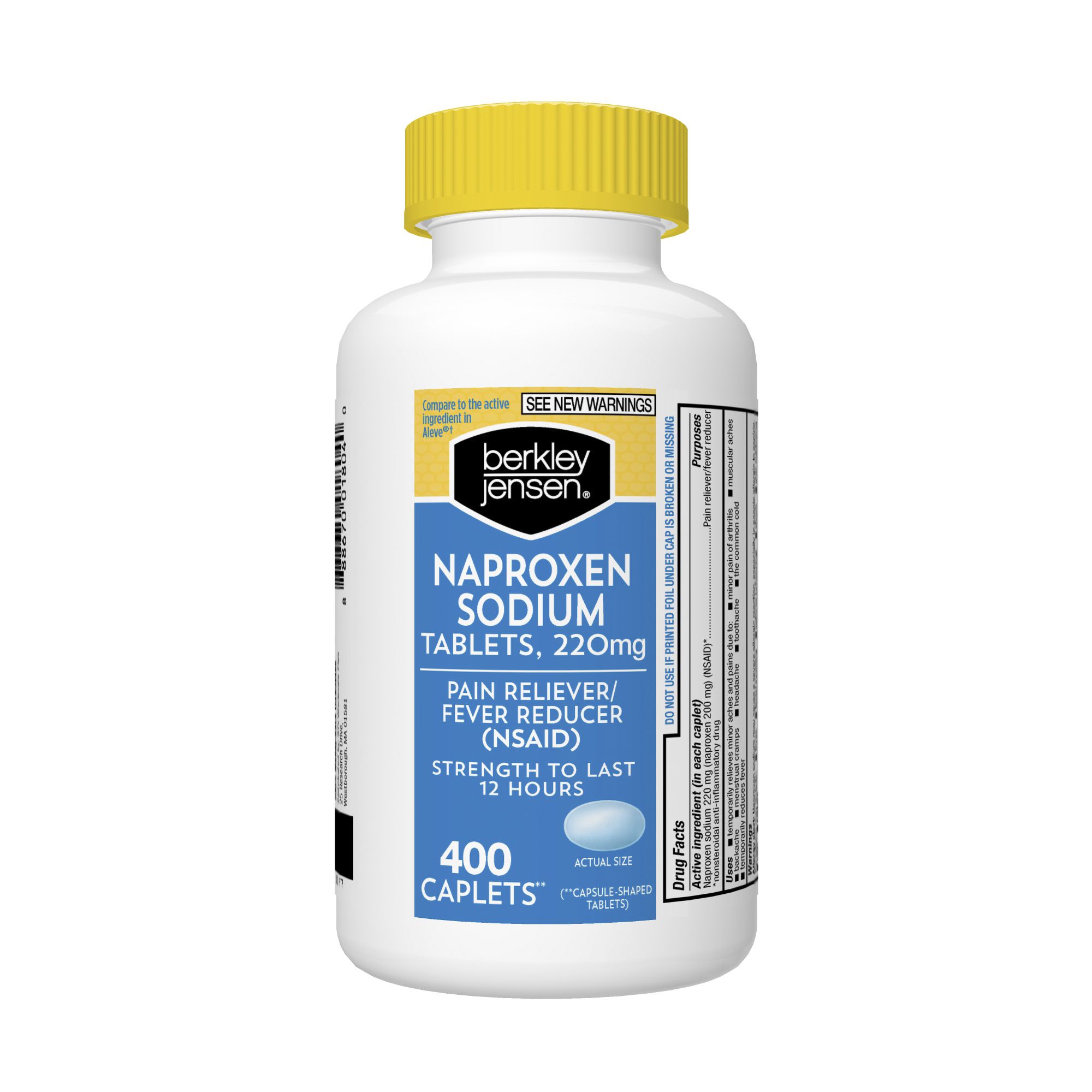 Powerful 12-Hour Pain Relief with Aleve® (naproxen sodium) Soft Grip®