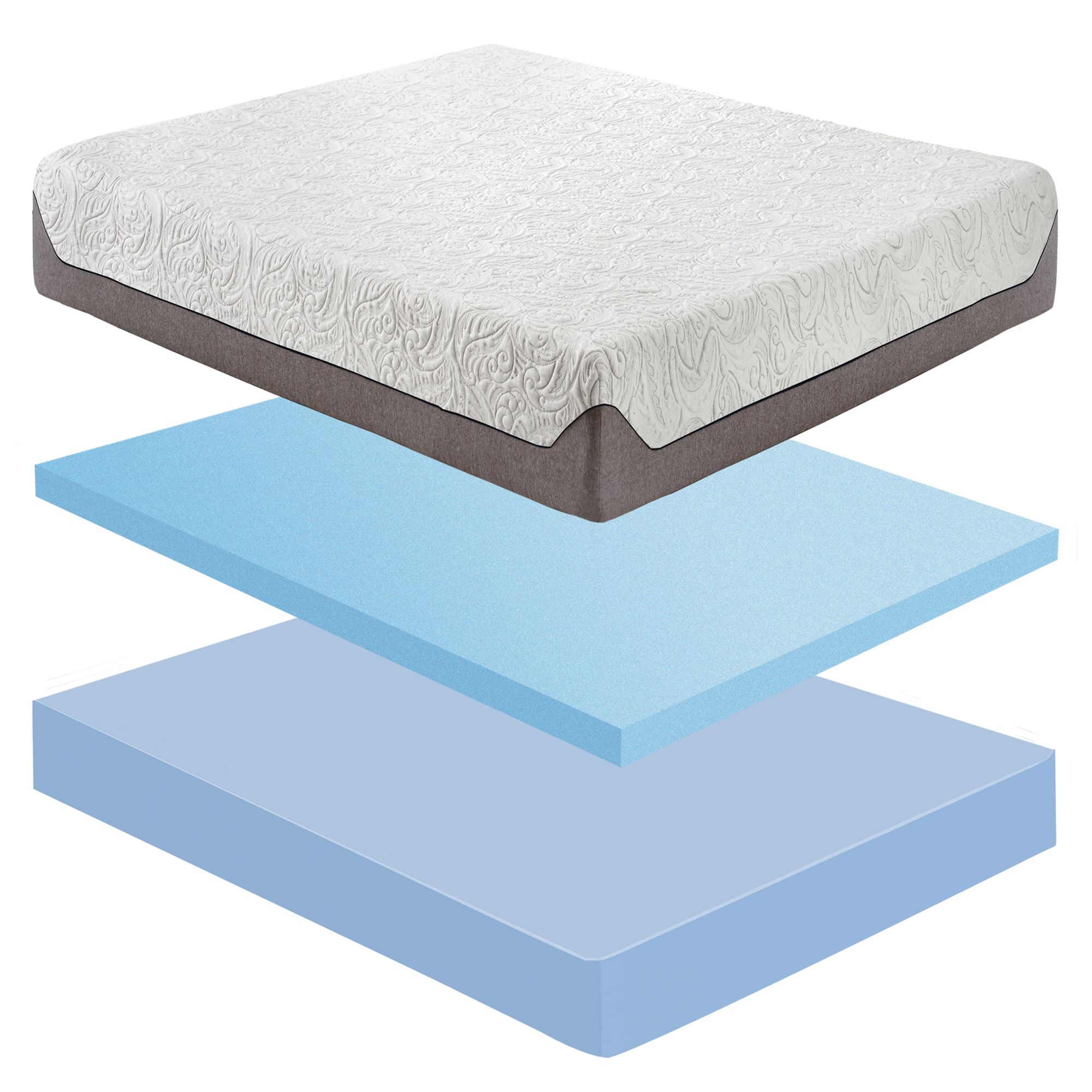 GlorySunshine Memory Foam Mattress , Soft Pressure Relief Gel