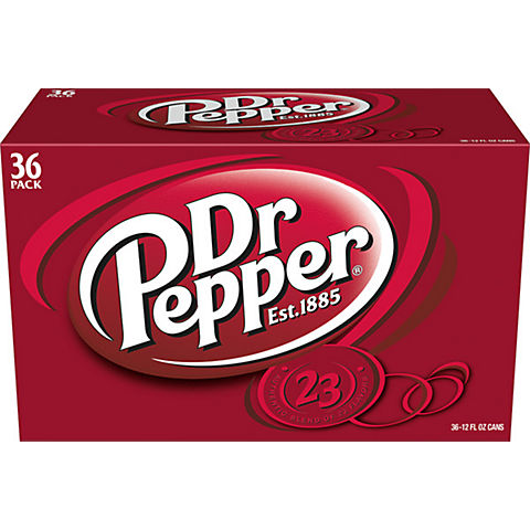 Dr. Pepper Soda, 36 pk./12 oz. cans