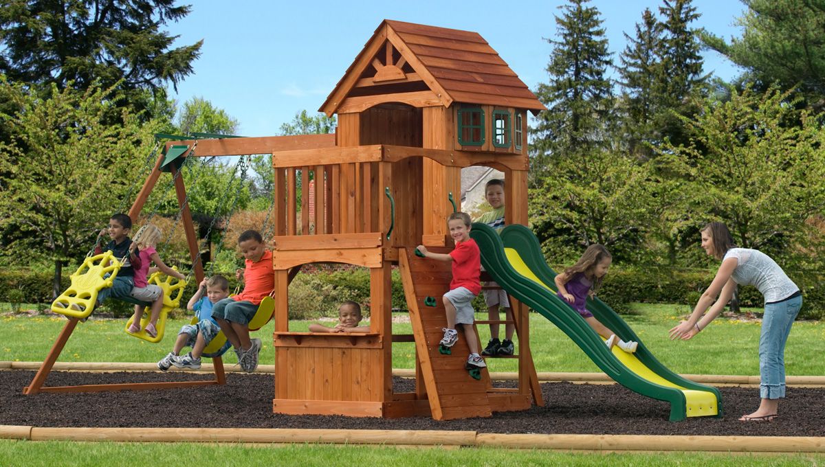 atlantis swing set