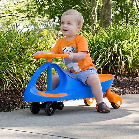 Lil' Rider Wiggle Car Ride-On - Blue and Orange
