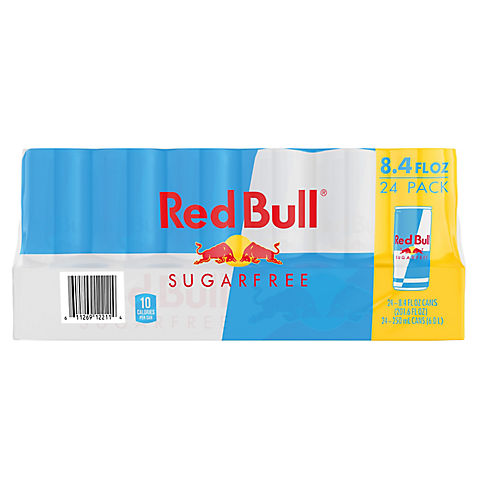 Red Bull Energy Drink, Sugar Free, 24 ct./8.4 oz.