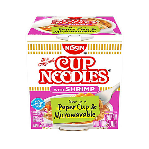 Nissin Cup Noodles with Shrimp, 24 pk./2.25 oz.