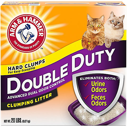 Arm & Hammer Double Duty Clumping Cat Litter, 20 lbs.
