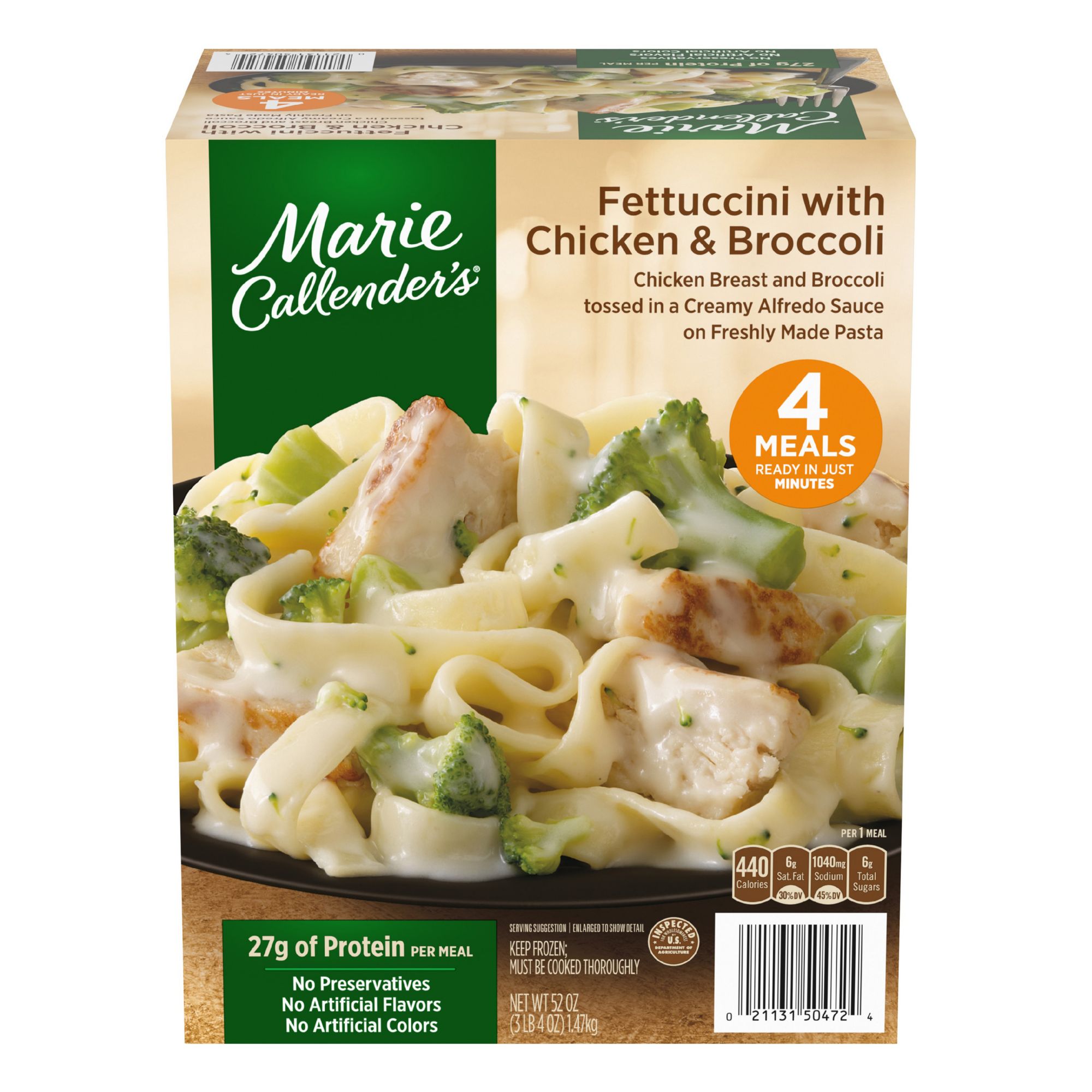 Marie Callender S Fettuccini With Chicken And Broccoli Bjs Wholesale Club