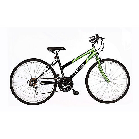 Titan Wildcat Hardtail Women's 26" 18-Speed Mountain Bicycle - Lime Green/Black