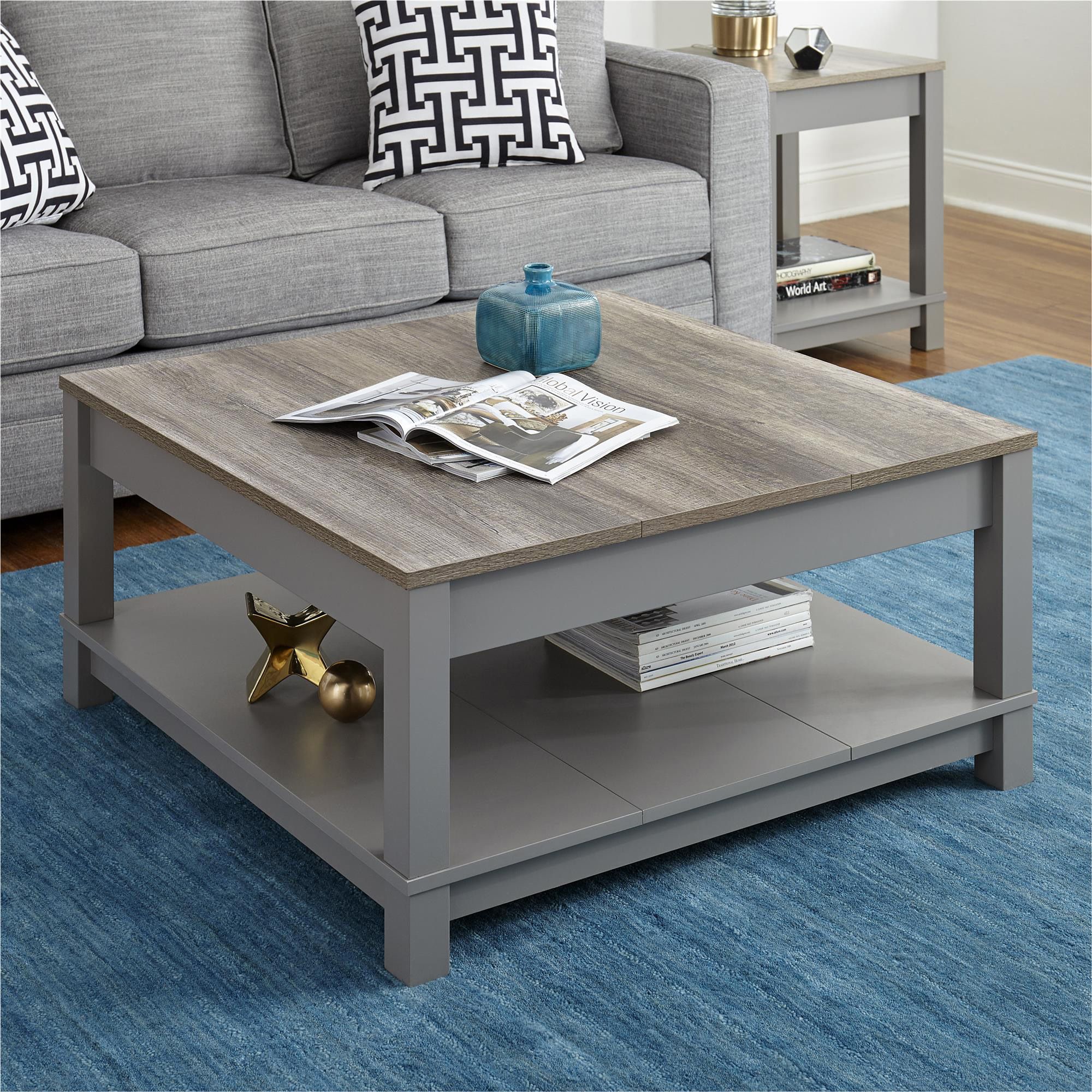 Ameriwood Home Carver Coffee Table - Grayweathered Oak | BJ's