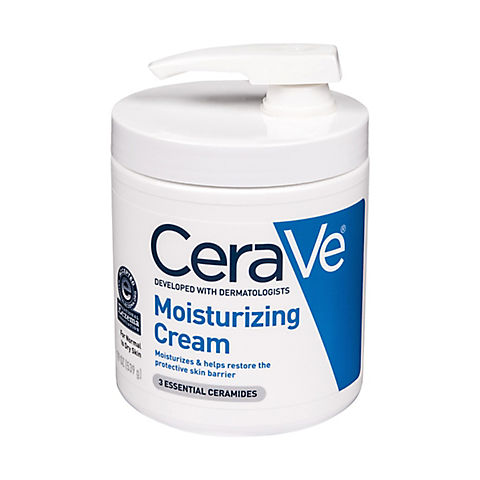 CeraVe Daily Moisturizing Face & Body Cream for Normal to Dry Skin, 19 oz.