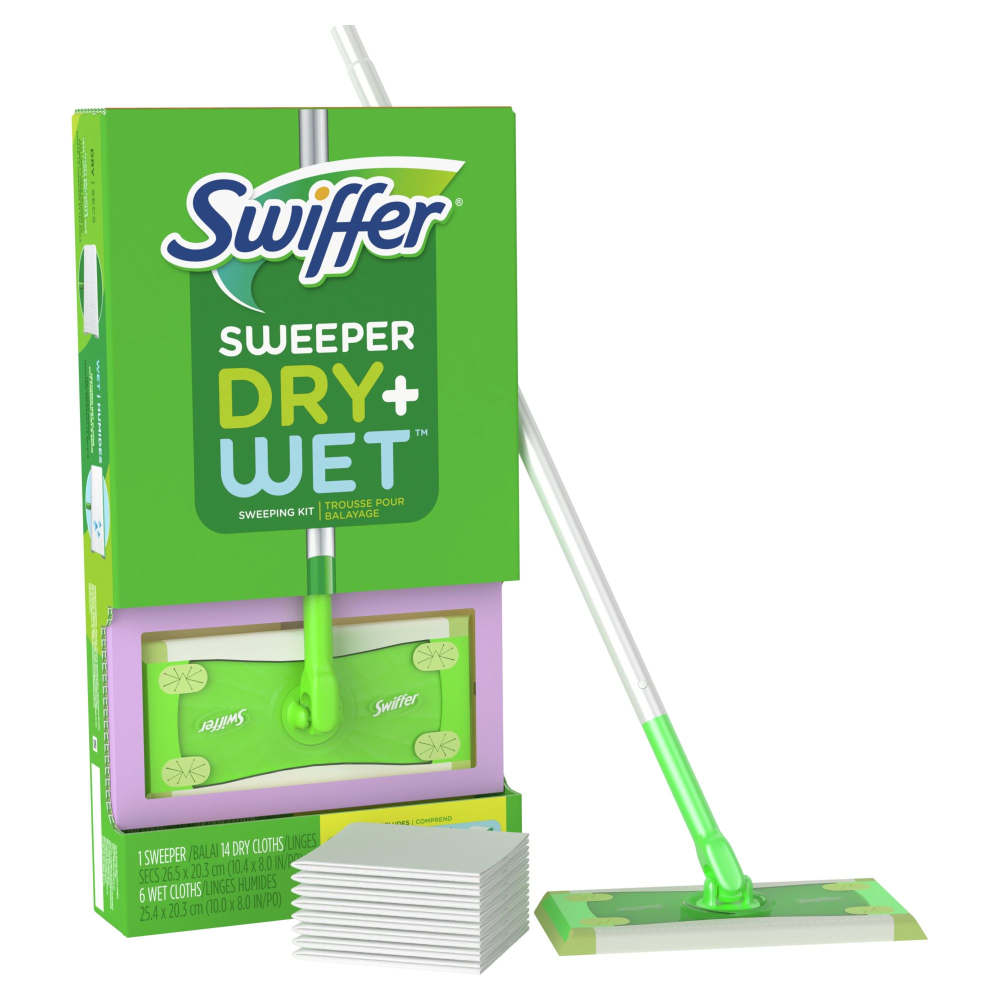 Swiffer Sweeper Dry and Wet Sweeping Kit