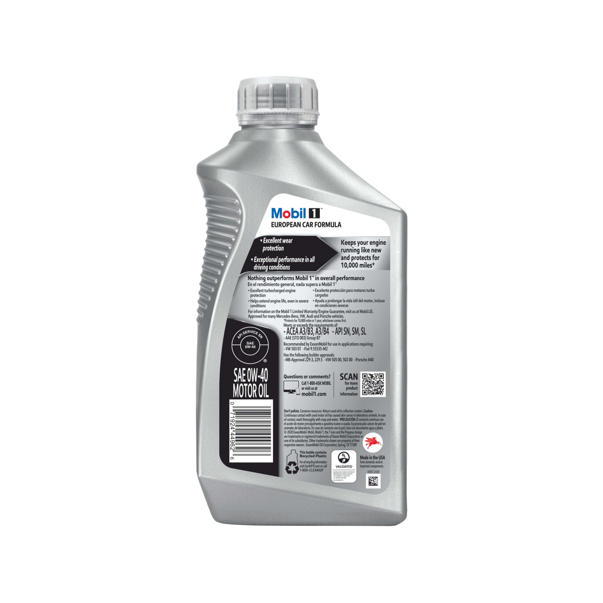  Mobil 1 ESP Formula 5W-30 1 QT Bottle : Automotive