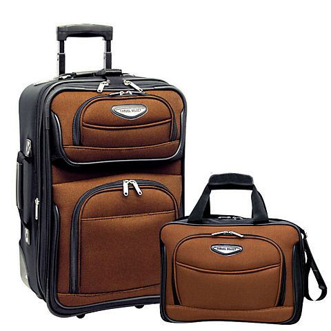 Travel Select Amsterdam 2-Pc. Carry-On Luggage Set - Orange