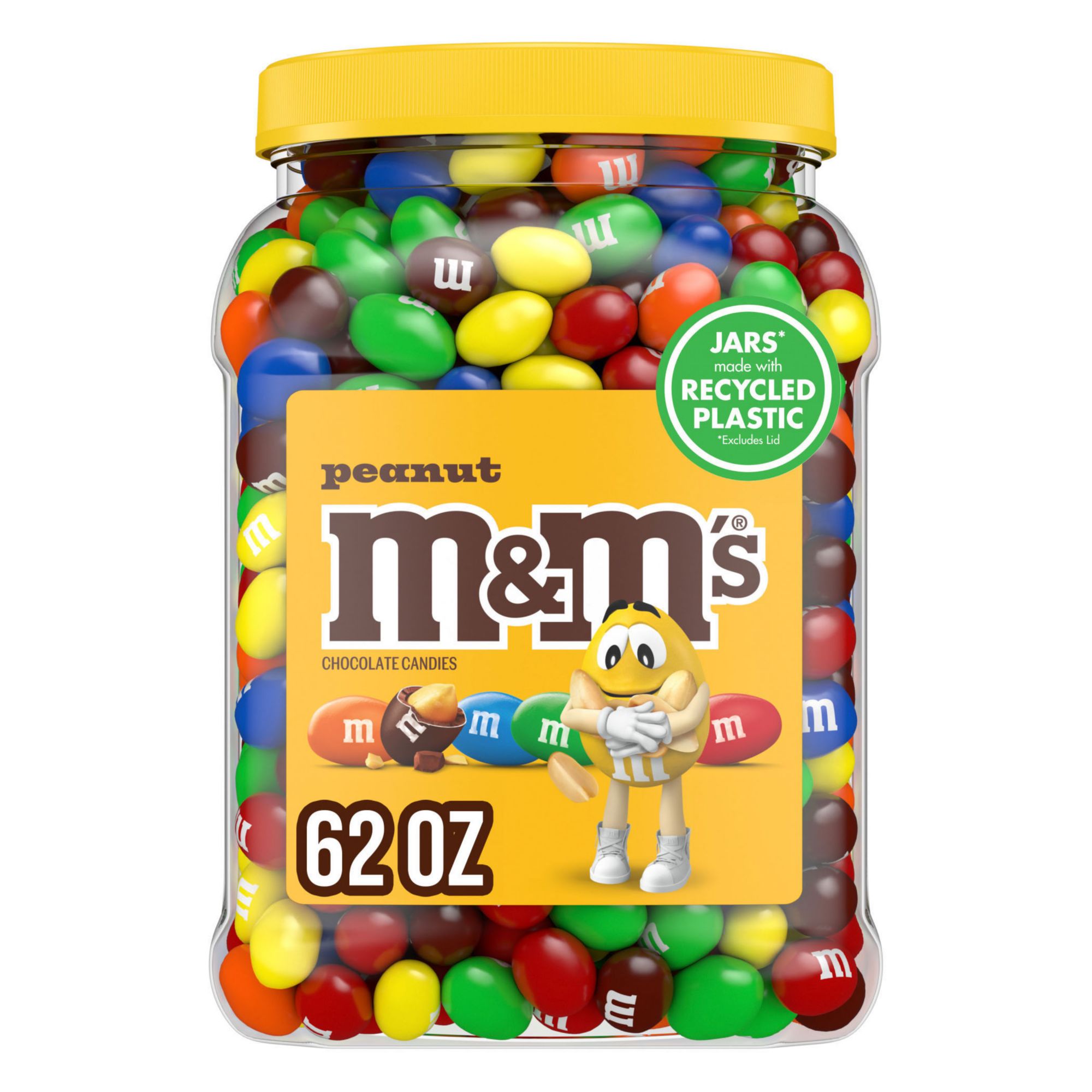 M&M's Peanut Chocolate Candy Pantry - 62 oz bag