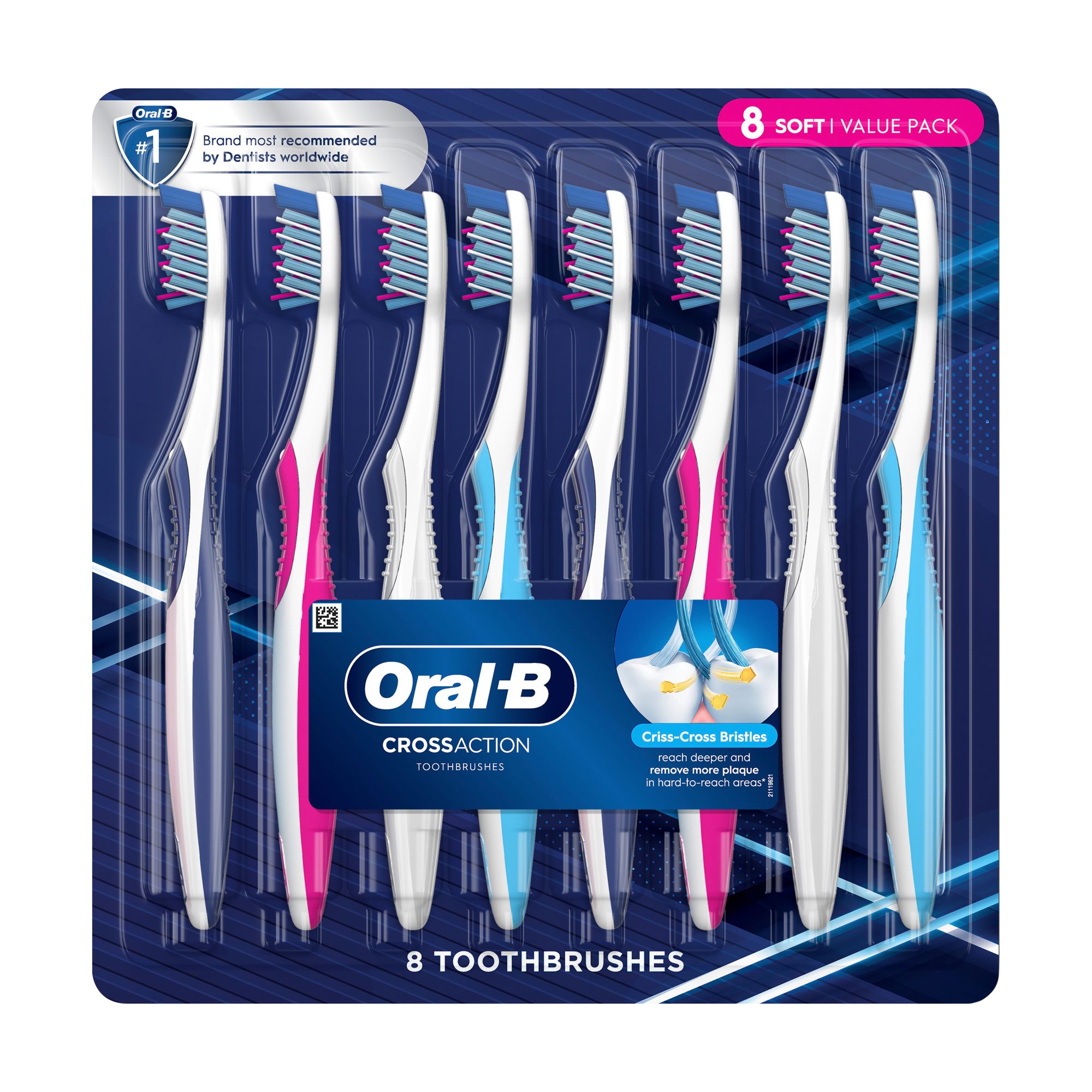 Oral.b Crossaction 8 Testine. Product New Sealed Original