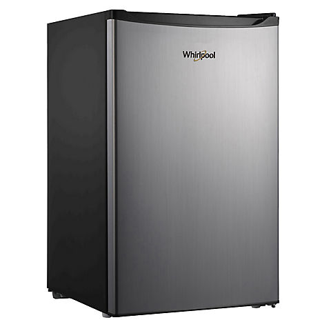 Whirlpool 4.3-Cu.-Ft. Refrigerator - Stainless Steel