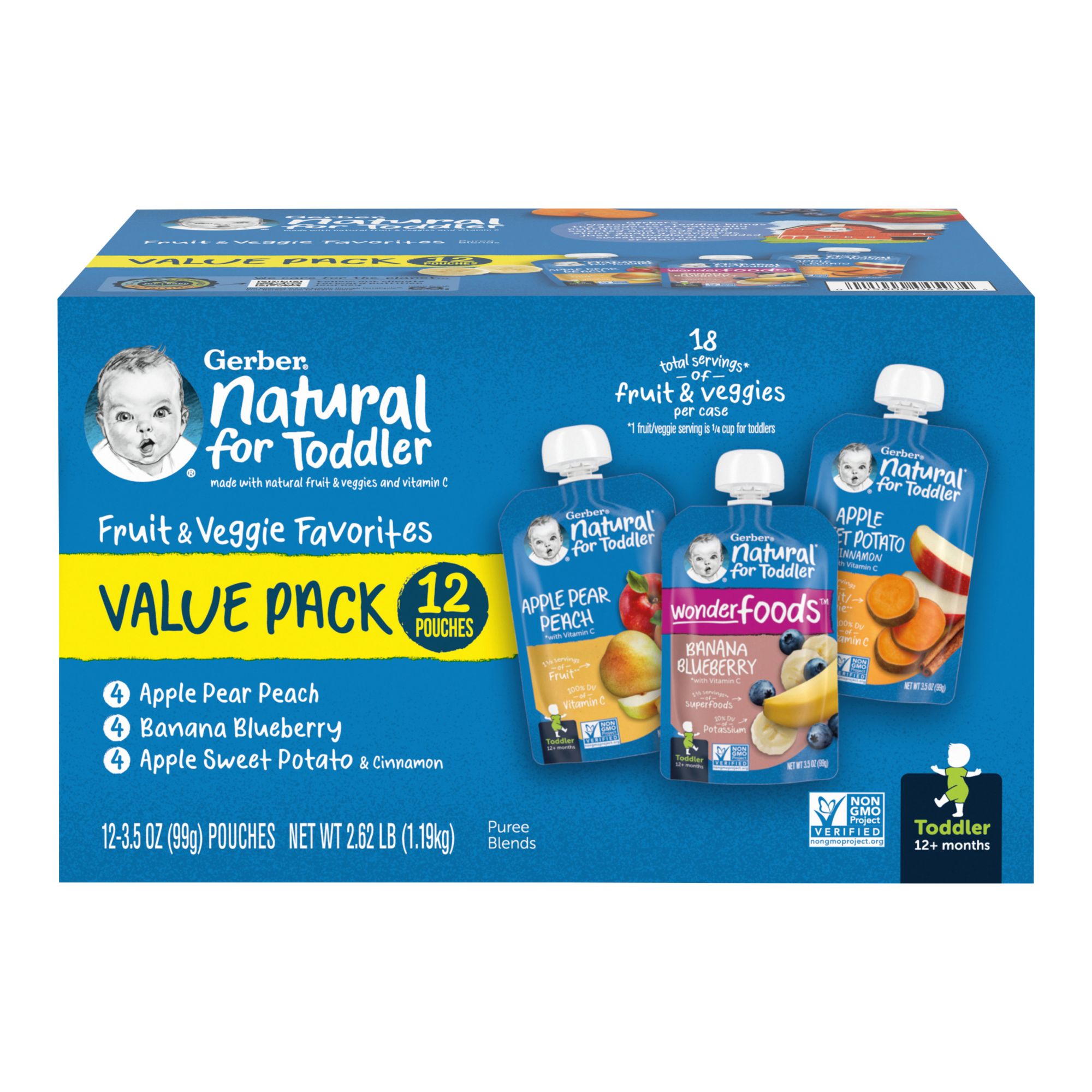 Parents Choice Berries & Oats Baby Pouch