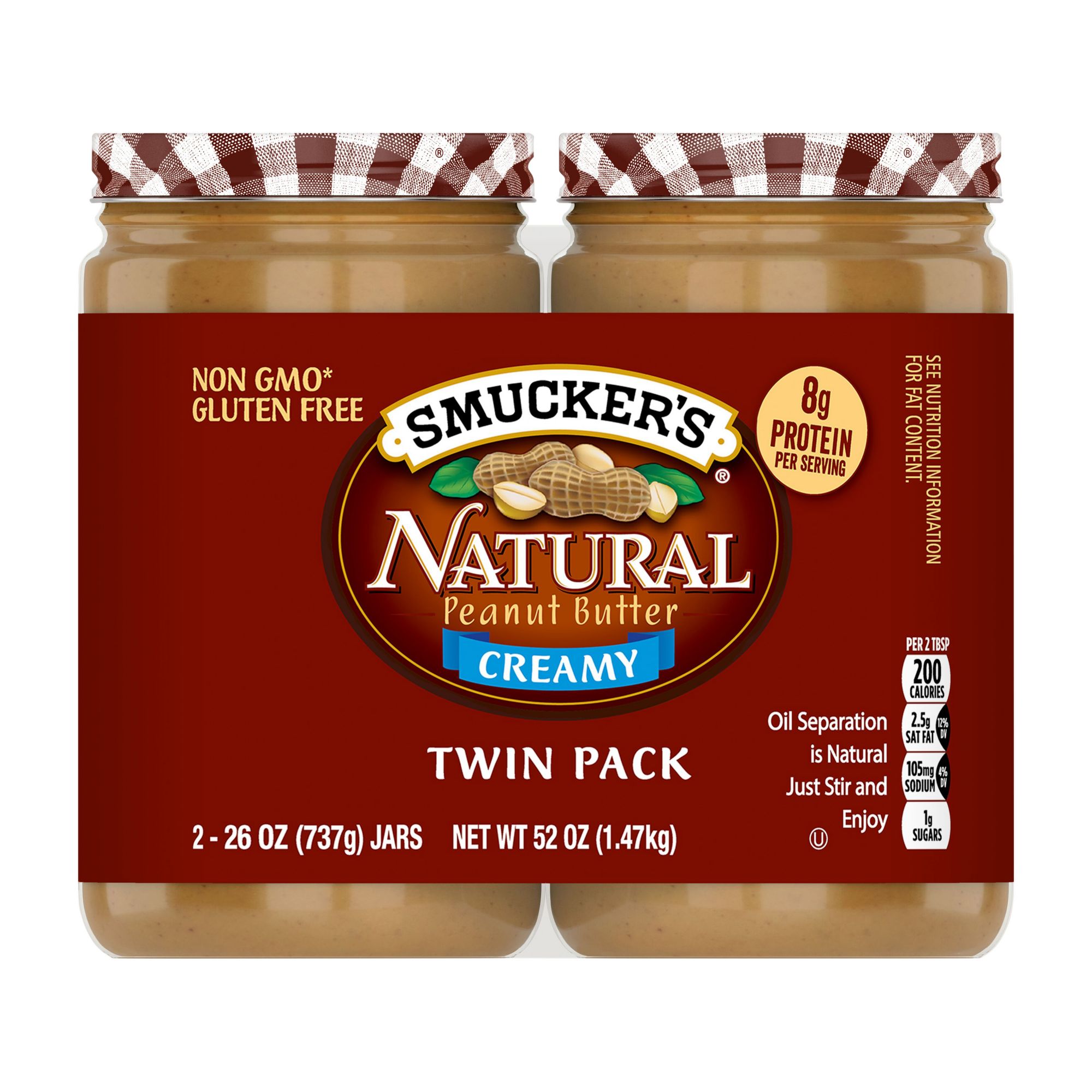 Smucker's Natural Creamy Peanut Butter