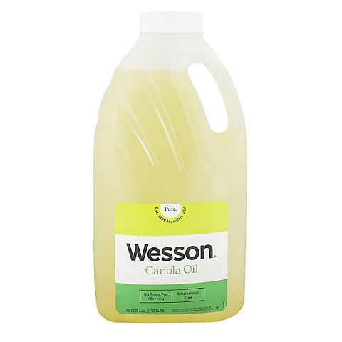 Wesson Canola Oil, 5 qt.