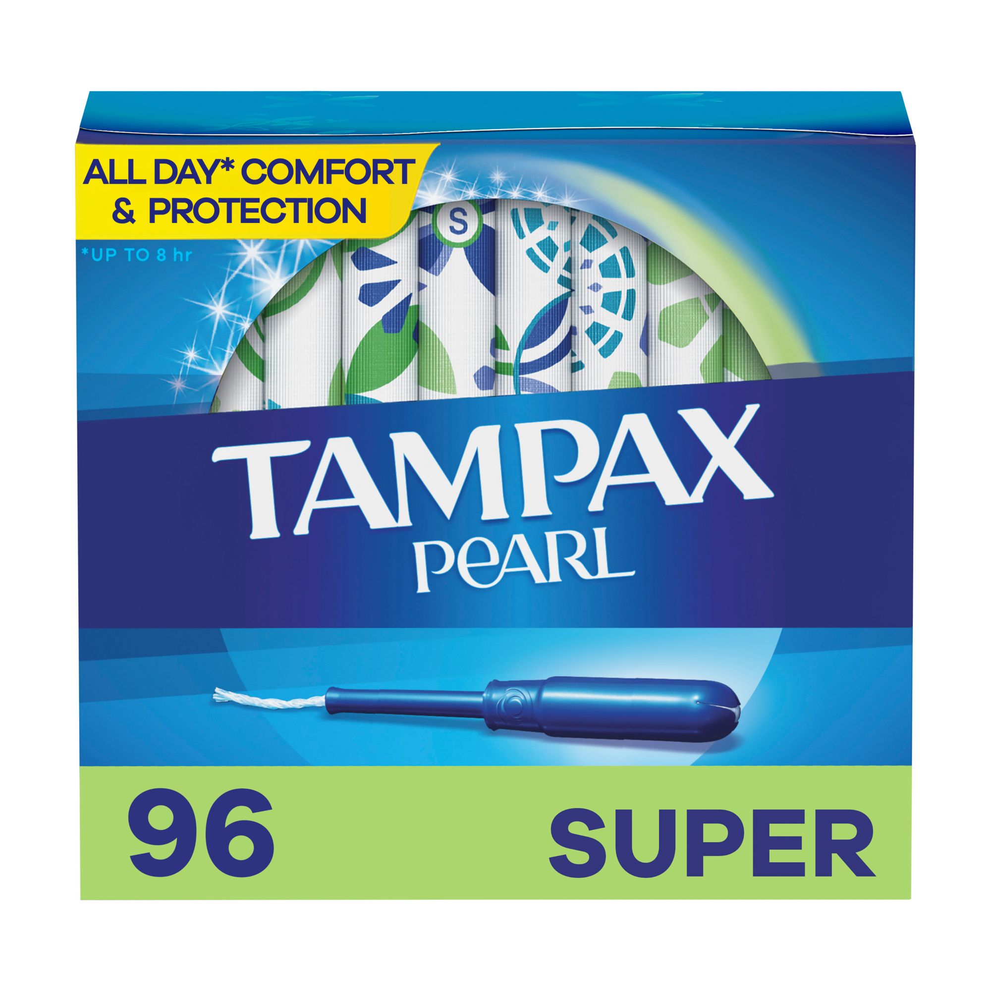 3 Tampax Pearl, Tampons, Triple Pack, Super/Super Plus/Ultra Absorbency,34  Count